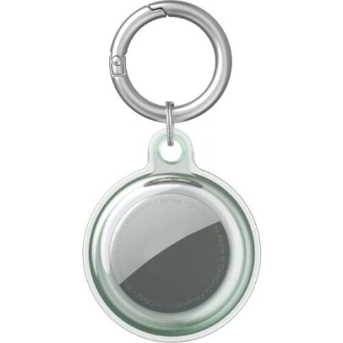Transparent Cover For Apple Airtags Track Key Ring TPU Shell With Keychain Anti-scratch Accessories Protector Apple Airtag Case