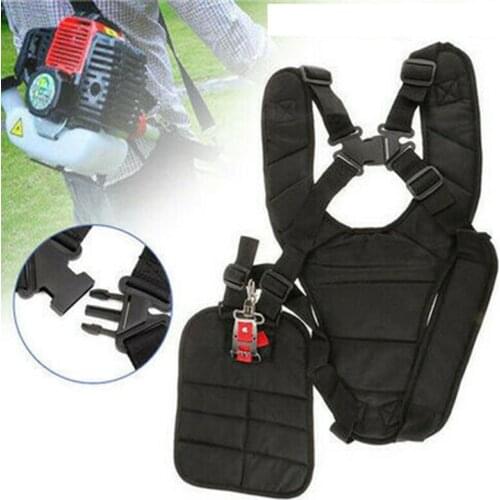 Garden Double Shoulder Harness Brush Cutter Strimmer Adjustable Padded Strap Garden Tools Lawn Mower Harness