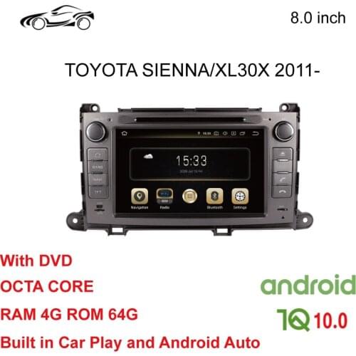 SIENNA GPS RADIO DVD ANDROID CAR GPS FOR TOYOTA SIENNA CAR DVD 8 inch CAR STEREO ANDROID 4G+64G Car Multimedia NAVIGATION CUSP