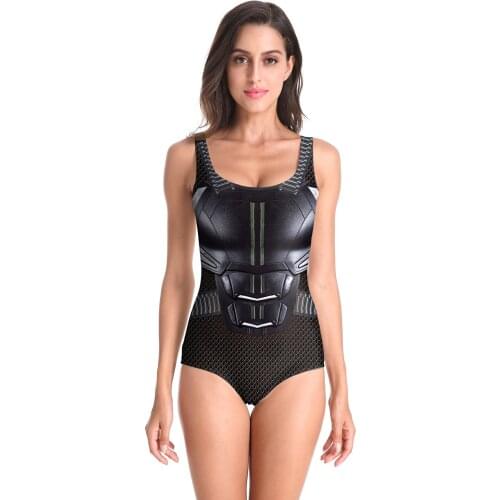 2021 New Halloween Tights Jumpsuit Super Hero Cosplay Costumes Sleeveless Sexy Swimsuit Bodysuit Surf Suit Swimming Accessories