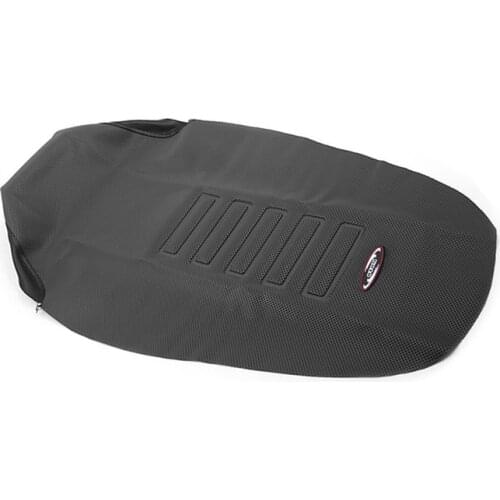 Universal Motorcycle Rubber Striped Soft-Grip Gripper Soft Seat Cover For HONDA YAMAHA SUZUKI KAWASAKI EXC SX YZF CR KX KXF