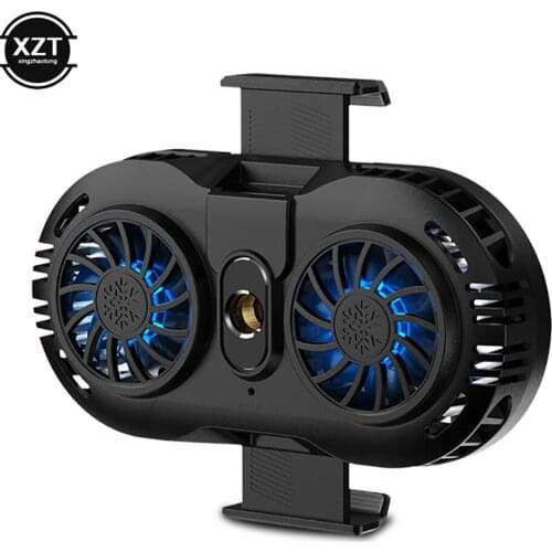 Radiatore universale per telefoni cellulari, supporto per smartphone, doppia ventola, accessori per telefoni cellulari da gioco