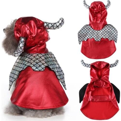 Halloween Funny Dog Costume Dog Clothes Role Play Dressing Up Halloween Costumes for Cat and Small Dog