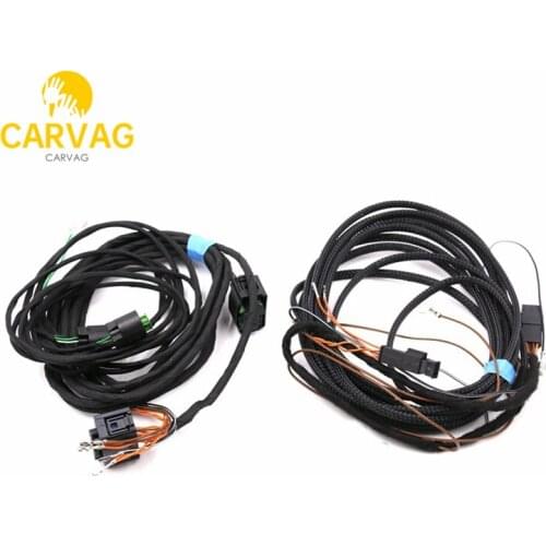 Side Assist Lane Change Blind Spot Wire Cable Harness For new audi Q7 4M
