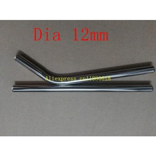 100pcs/lot Fast Shipping High quality 304 Stainless Steel straw Metal pearl bubble tea Drinking Straw Reusable 12mm x215mm