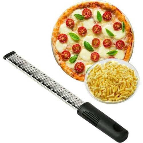 12 Inch Multifunctional Rectangle Stainless Steel Cheese Grater Tools Chocolate Lemon Zester Fruit Peeler Kitchen Gadgets FBE3