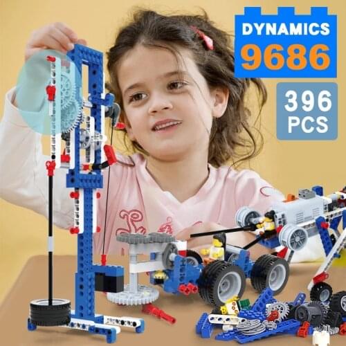 9686 parts multi Technology MOC Parts Educational school students Learning Building Blocks power function Set for kids