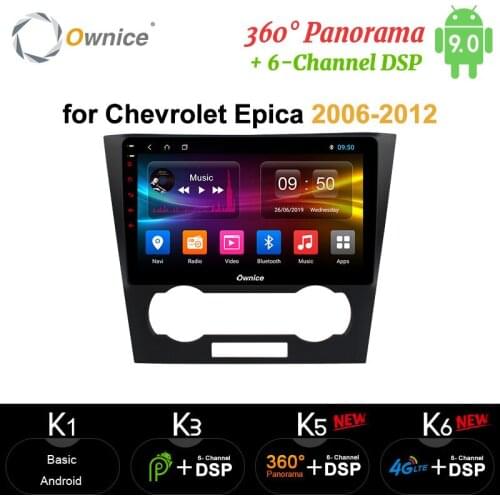 Ownice Octa Core Android 10.0 Car DVD Player carplay Radio GPS Stereo 360 Panorama DSP 4G For Chevrolet Epica 2006 2007 - 2012