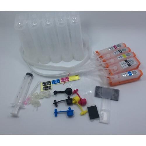 YOTAT CISS BCI-320 BCI-321 ink cartridge for Canon Pixma iP4700 MP540 MP550 MP560 MP620 MP630 MP640 MP980 MP990 MX860 MX870