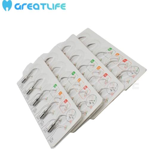 Cheap Scaler Tips EMS DTE Woodpecker Style Scaler Tips PD4 5pcs Ultrasonic Dental Scaler Tips Scaler Tips