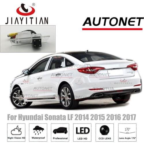 JIAYITIAN camera For Hyundai Sonata 2014 2015 2016 2017 CCD Night Vision Reverse Camera license plate Camera backup camera