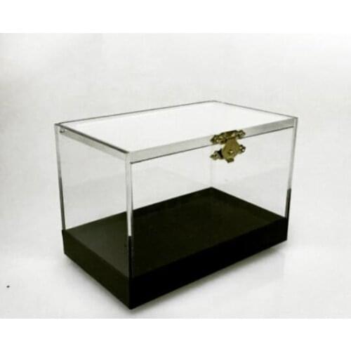 Pro Switch Box Magic Tricks Magician Gimmick Prop Close Up Illusion Appearing Transforming Objects Transparent Magie Box