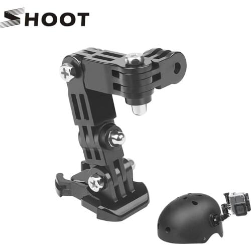 Adjustment Base Mount for gopro hero 8 7 5 xiaomi yi 4k sjcam sj4000 sj7 Action Camera Tripod Helmet Belt Mount Accessory