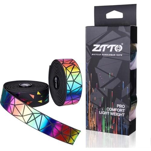 Road Bike Bar Tapes Colorful Handlebar Tape Pu Tape Waterproof Race Cycling Toughness Vibration Damping Anti-slip Tapes