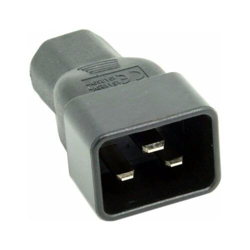 IEC 320 IEC320 C13 IEC C13 Female to iec Male C20 Power Mains Extension Adapter adaptor connector for PDU UPS 10A to 16A