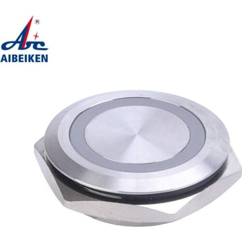 30MM Stainless Steel Super short Self-Reset Momentary Push Button Switch 3V 5V 12V 220V