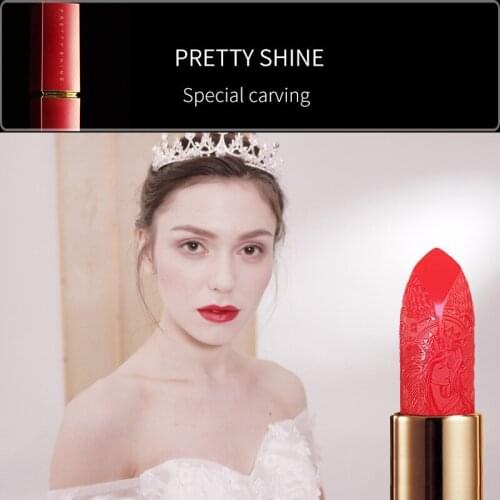 PRETTY SHINE moisturizing Satin lipstick Matte Red Lipstick New York Color Sensational Made for All Lipstick