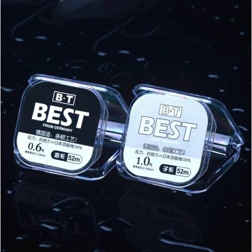 High quality fishing line 52 meters high strength nylon fishing sports fish lures line wear resistant fishing thread