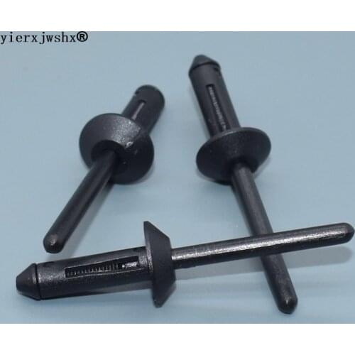 Yierxjwshx 5mm Blind Rivet Panel Range: 1.6-4.0mm for GM 20423647 for Ford N804189S car plastic fasteenr clip auto plastic rivet
