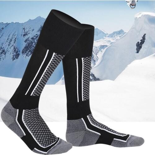 Mounchain Women/Man Winter Ski Snow Sports Socks Thermal Long Ski Snow Walking Hiking Sports Towel Socks