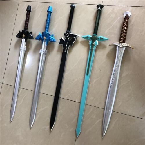 1:1 Cosplay PU Sword SAO Sword Art Online Cos Prop The Elves Sword Weapon Role Play Action Figure 80cm