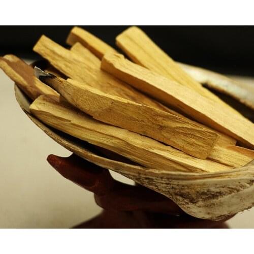 1Pc Palo Santo Natuurlijke Wierook Houten Vlekken Stok Aromatherapie Burn Houten Stokken Geen Geur