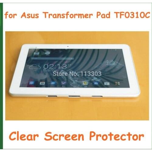 20pcs Clear LCD Screen Protector Protective Film for Asus Transformer Pad TF103C TF0310C Tablet PC 10.1" No Retail Package