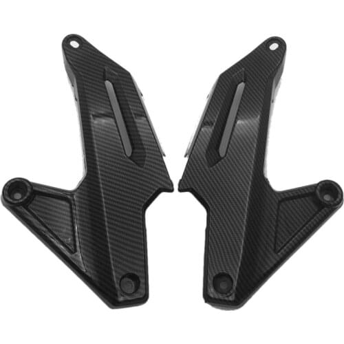 Motorcycle Accessories Cover Footstep Carbon Carbon Fiber Pattern Texture Guard for ADV150 2019-2021