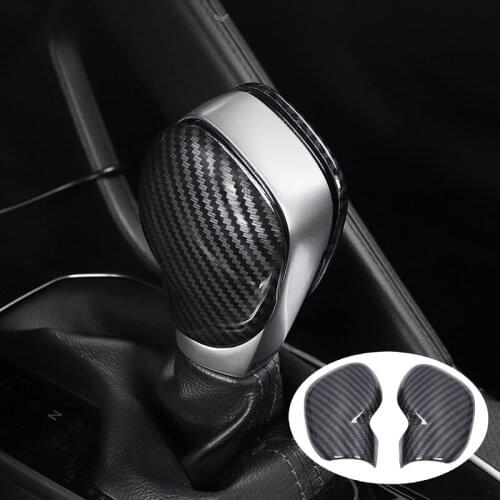 Car Accessories Gear Shift Knob Sequins Cover Case Sticker For Renault Koleos 2017 2018 2019 accessories carstyling