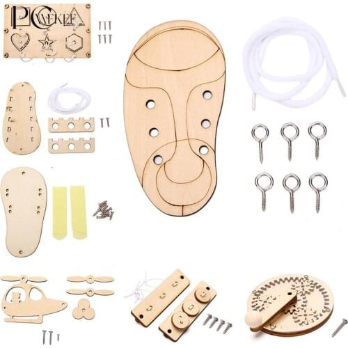 Children DIY Busy Board Toy Baby Montessori Sensory Activity Board Accessories