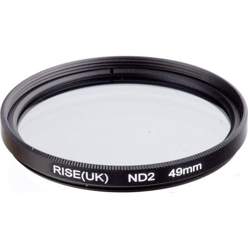 RISE(UK) 49 mm Neutral Density ND2 Filter FOR ALL Camera lens