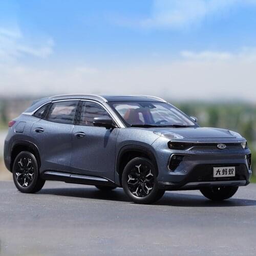Diecast 1:18 Big Ant New Energy Off-road SUV Simulation Alloy Car Model Collection Souvenir Ornaments Display Vehicle Toys