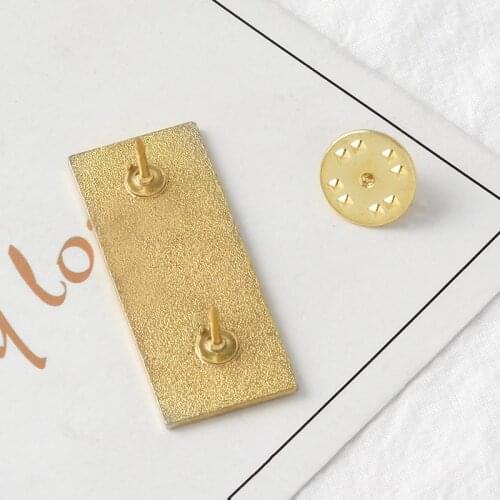 My Favorite Podcast Show MFM Red Lapel pins Feminist Red Tag Knife Dagger Letter slogan Brooches for woen Femael Jewelry