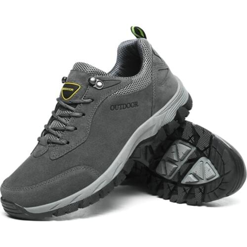 New Outdoor Hiking shoes Men Breathable anti-skid Wear resistant lace-up sneakers camping climbing hunting Trekking Sports shoes