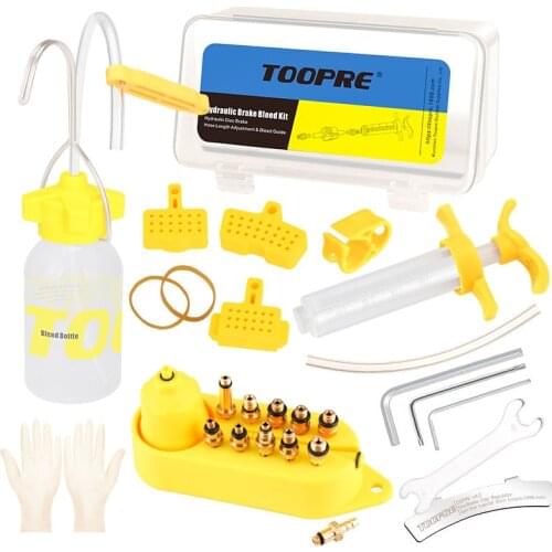 Bicycle Hydraulic Disc Brake Oil Bleed kit For Shimano Magura Hope Tektro Sram Avid Mula Hayes MTB Road Bike Brake Repair Tools