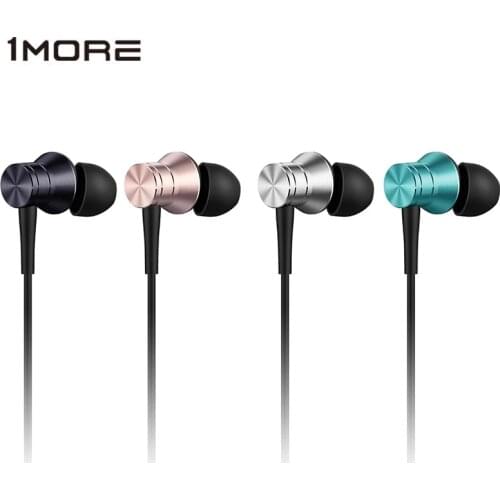 1MORE Metal Stereo Earphone In Ear Wired Headset Ear Buds 3.5mm In Balanced Immersive Bass Universal Wire Control Earphones