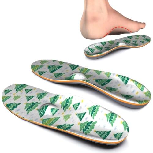 Green Tree Original High Arch Support Insoles for flat feet Orthotic Inserts Men and Women Foot pain Relief iFitna
