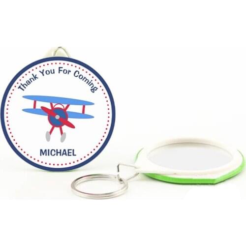 Personalized keychain mirror customized LOGO name date Keychain Gala Favors party Gifts For Guests Wedding Souvenirs