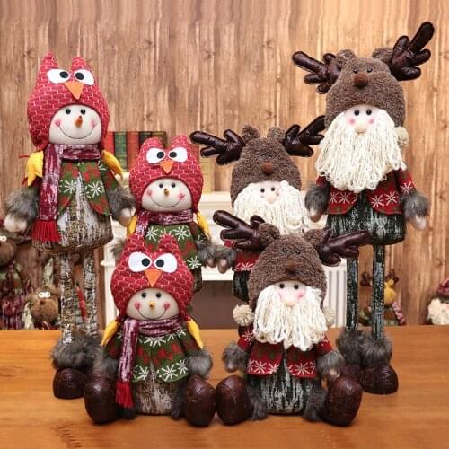 Children gifts gifts short legged elderly snowman doll doll Christmas decoration