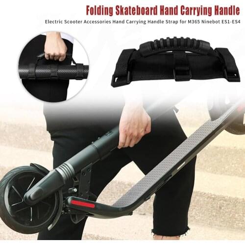 Scooter Handle Strap Carrying Belt Hook for M365 Pro Ninebot ES1-ES4 Universal Electric Scooter Hand Carrying Scooter Access