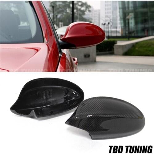 Carbon Fiber For BMW 3 Series E90 E91 Rear Side View Mirror Cover 328i 335i 328iM E90 carbon Mirror Cover 2005-2012