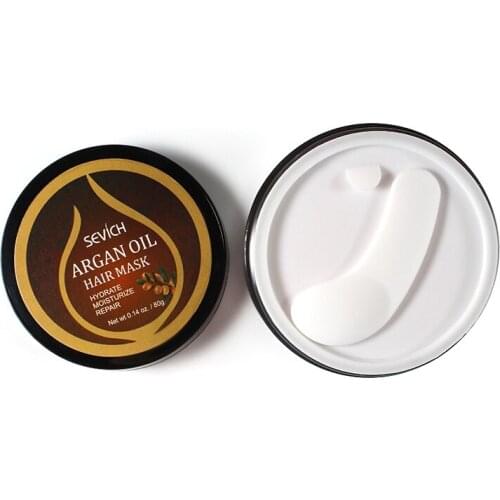 Argan Oil Moisturize Hair Treatment Mask Repair Damage Hair Root Keratin Hair & Scalp Treatment Deep Hair Care Mask 80g