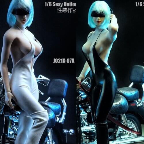 In Stock 1/6 Scale JO21X-07 Female Soldier Figure Accessory Sexy One-piece Suspender Combat Uniform for 12 inch Largest Body