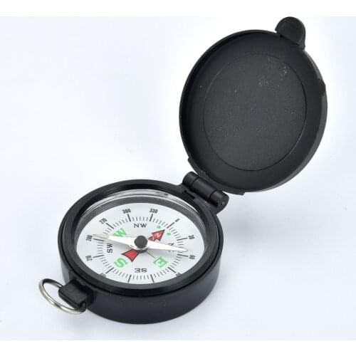 1Pcs Compass Military Camping Hiking Army Style Survival Marching Pointing Guider Compass