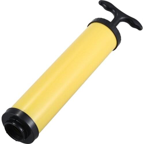 1X Mini Vacuum Storage Bags Home Accessories Vacuum Hand Pump (Yellow)