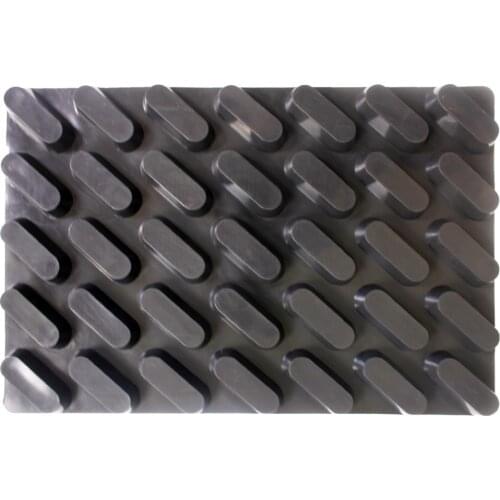 35 Indents 575*376mm Silicone Mini Oblong Candy Cake Gummy Mold Flexipan Professional Cake Mold Silicone Cake Mold