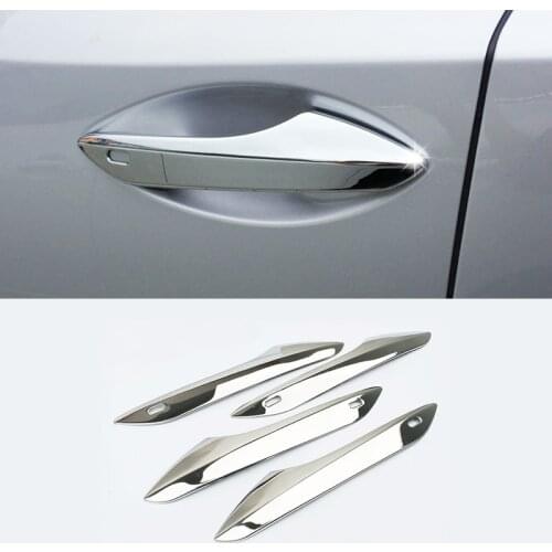 ABS Chrome Side Door Handle Catch Cover Trims Protector 4Pcs For Lexus RX350 450h 2016 2017 2018 Car Styling Accessory