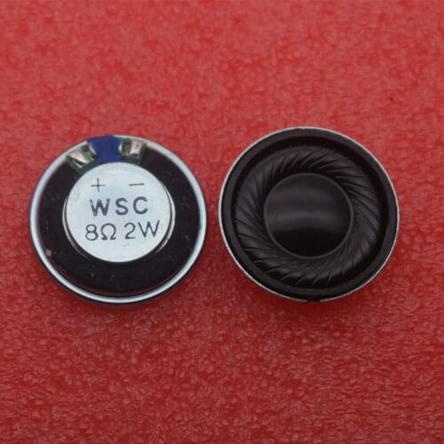 50 PCS/LOT horn 2 w 8 ohm 2 w r 28 mm thickness of 6 mm diameter size 2W 8R