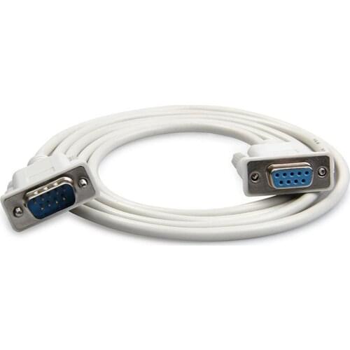 DB9 9 Pin Male To Female RS232 Serial Cable Directly Connected COM Extension Cable For Computer Printer Scanner