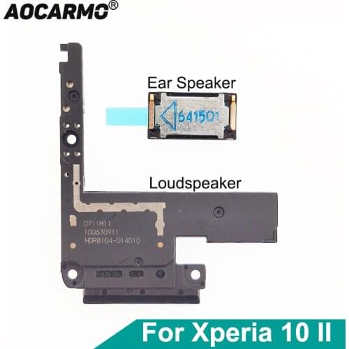 For SONY Xperia 10 II / X10ii XQ-AU51/52 SOV43 Top Ear Speaker Receiver Earphone Earpiece With Adhesive Bottom Loudspeaker